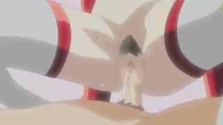 Imagen Hentai follando un cono peludito